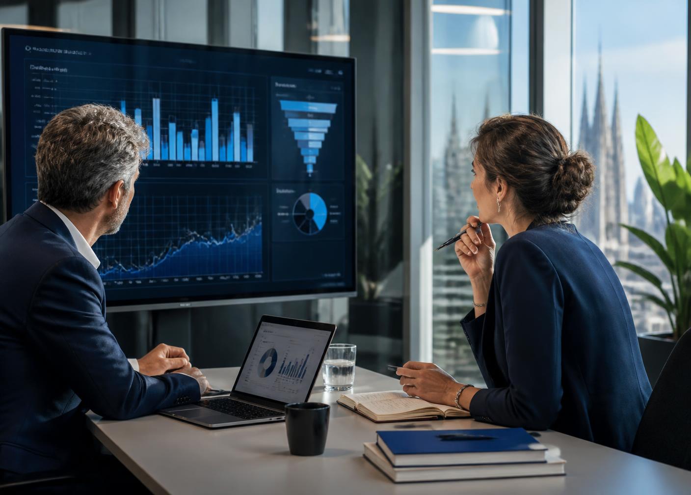 Sessione di lavoro su dati marketing e risultati commerciali